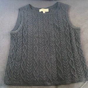 St. John Sport essentials by Marie Cray grayish blue vest